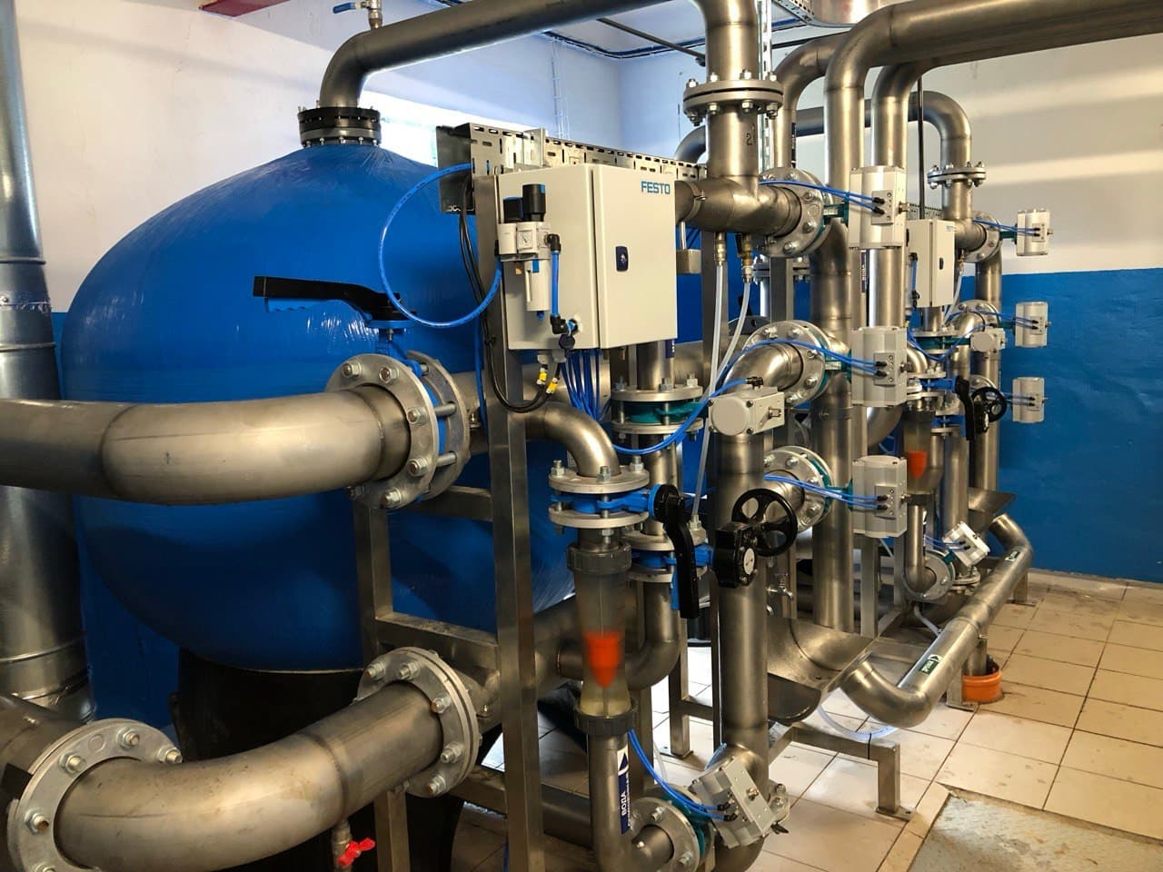 Water treatment for a malt plant — photo 5
