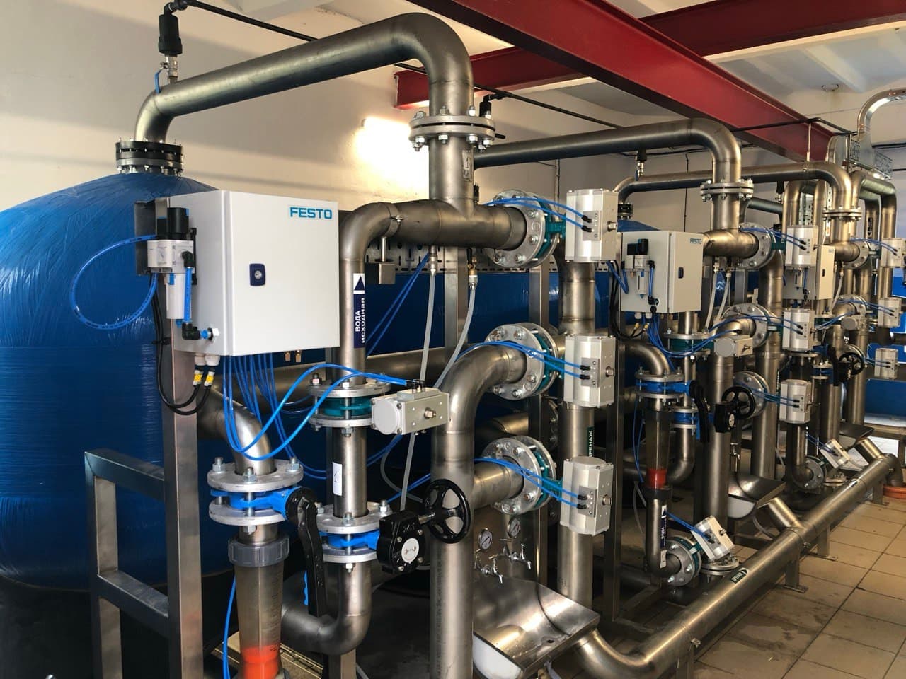 Water treatment for a malt plant — photo 6