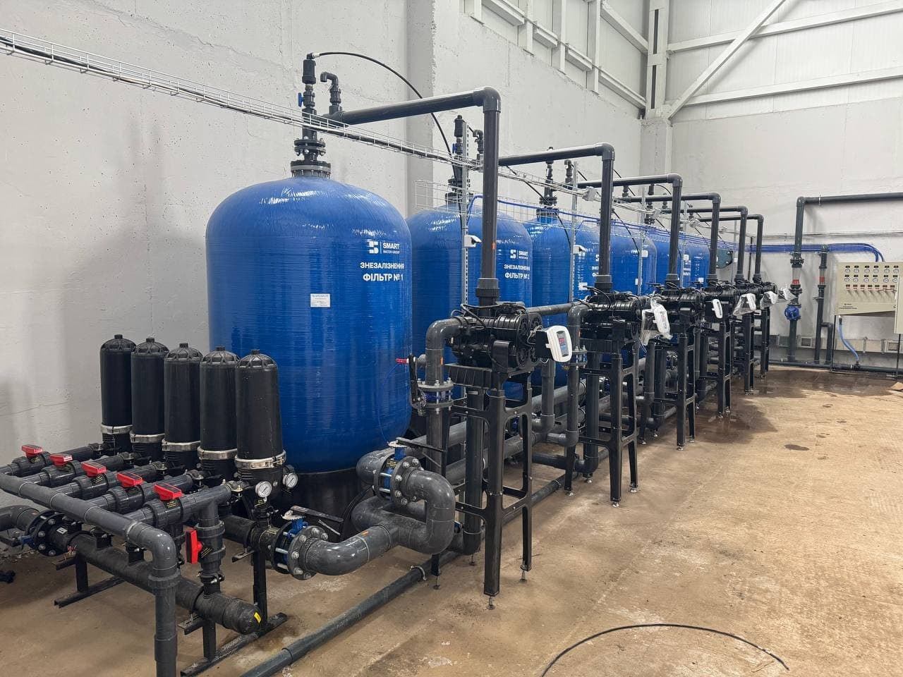 System installation for a meat-processing plant's production needs — photo 2