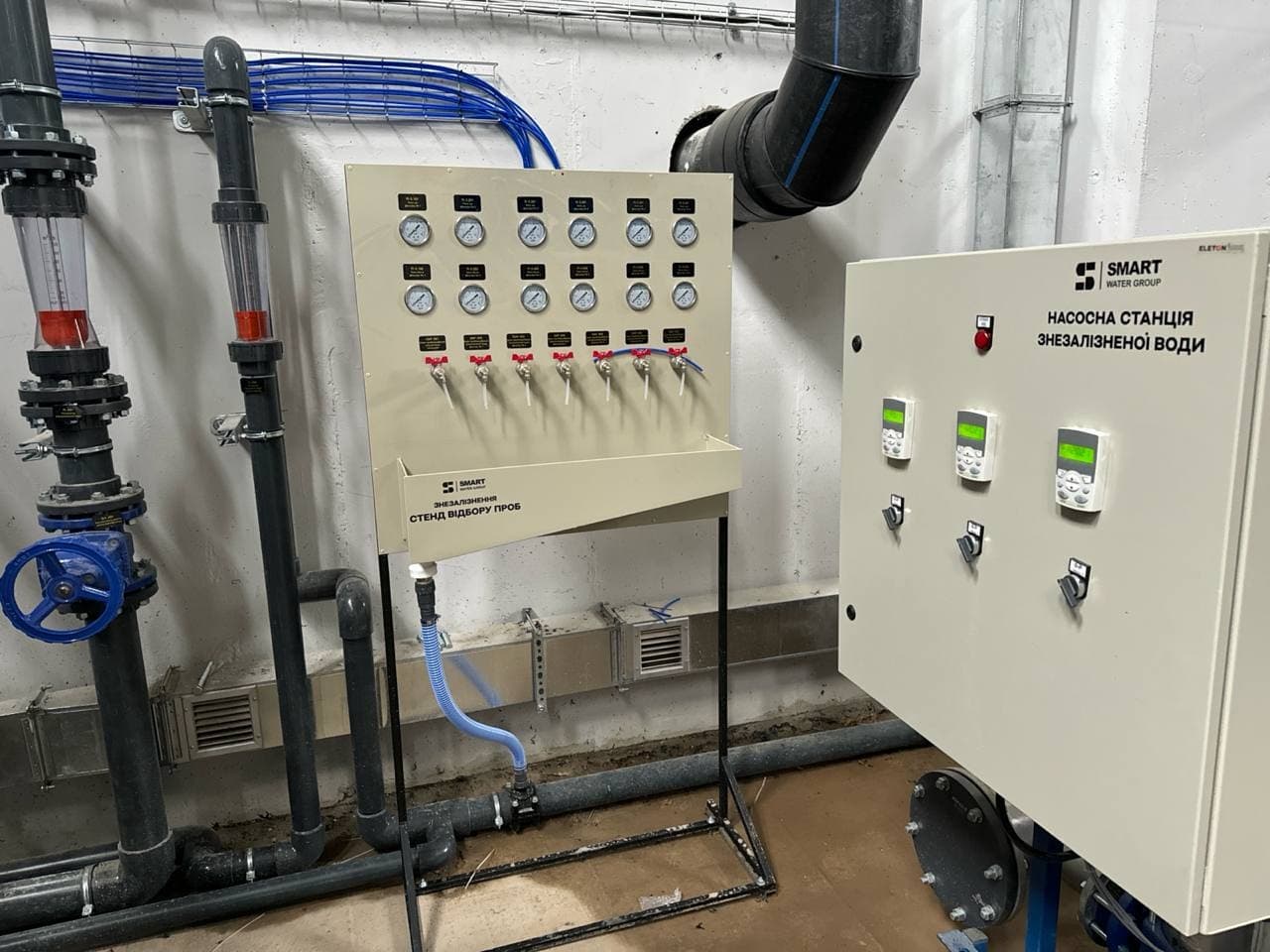 System installation for a meat-processing plant's production needs — photo 4