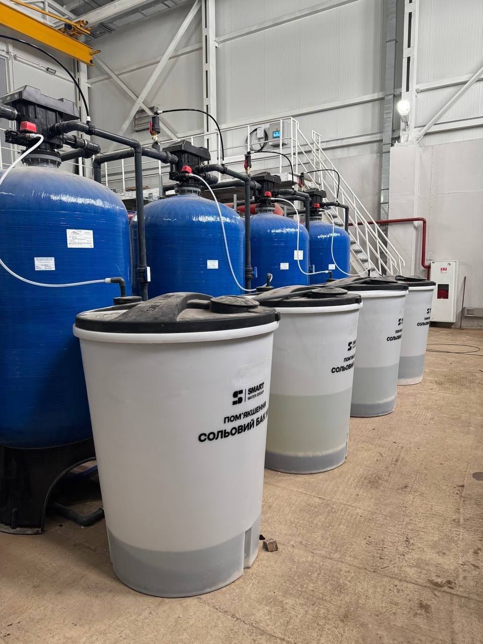 System installation for a meat-processing plant's production needs — photo 7