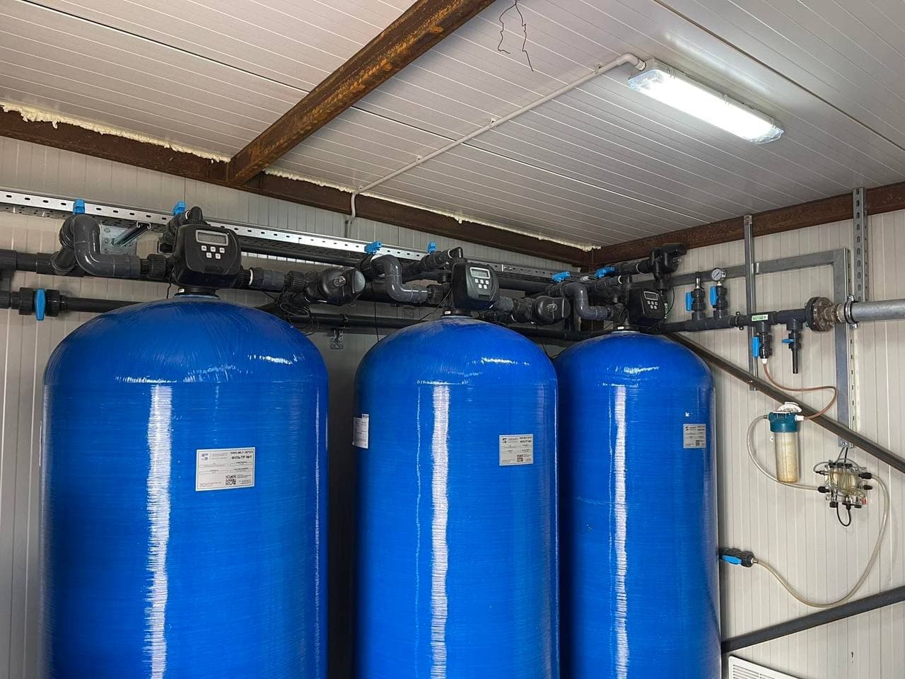 Dairy farm — water treatment for milking operations — photo 3