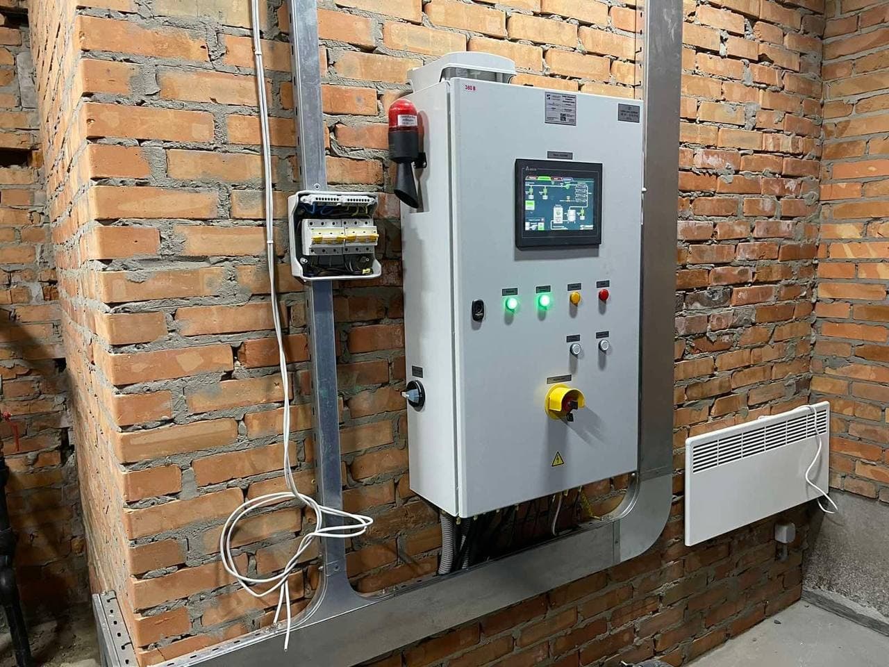 Dairy farm — water treatment for milking operations — photo 5