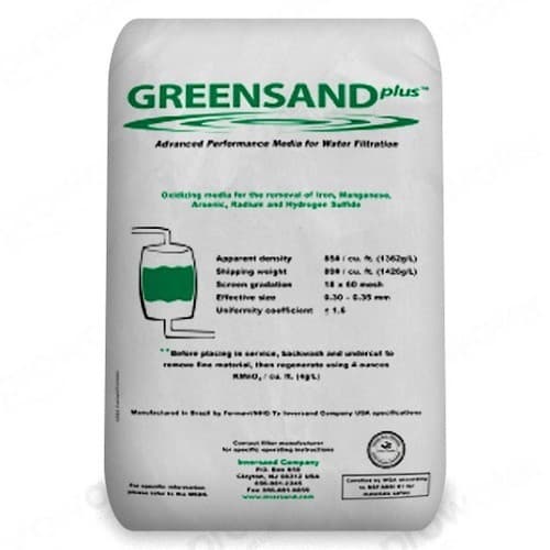 Greensand Plus — Залізо, марганець, сірководень, миш'як