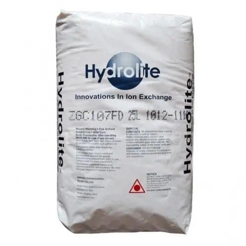 Hydrolite — Іонообмінні смоли для пом'якшення та демінералізації