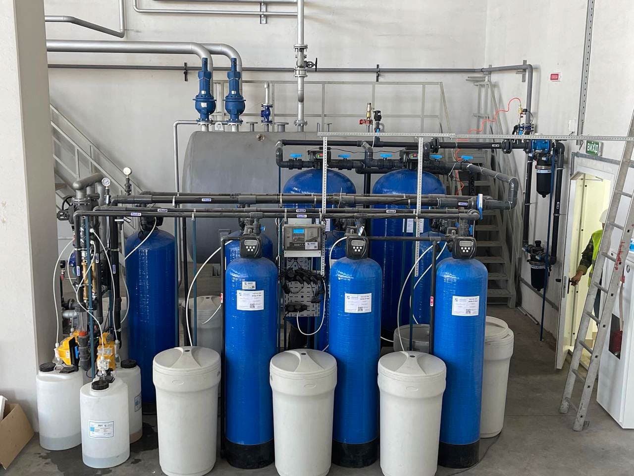 Meat-processing plant boiler house